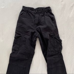 Black brandy Melville cargo pants